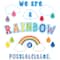 Schoolgirl Style&#x2122; Hello Sunshine Rainbow of Possibilities Bulletin Board Set